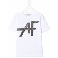 Alberta Ferretti Kids Camiseta com bordado AF - Branco