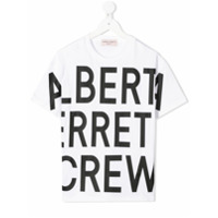 Alberta Ferretti Kids Camiseta com logo - Branco
