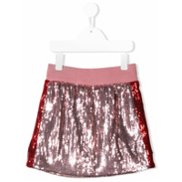 Alberta Ferretti Kids sequin short skirt - Rosa