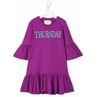 Alberta Ferretti Kids Thursday dress - Roxo