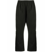 Alberto Biani Calça reta com cintura alta - Preto