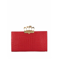 Alexander McQueen Bolsa com alça de aneis - Vermelho