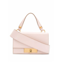 Alexander McQueen Bolsa tote com tacha de caveira - Rosa
