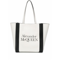 Alexander McQueen Bolsa tote Signature Shopper - Neutro