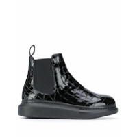 Alexander McQueen Bota chelsea Hybrid - Preto