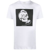 Alexander McQueen Camiseta com estampa - Branco