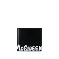 Alexander McQueen Carteira com estampa de logo - Preto