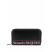 Alexander McQueen Carteira com estampa de logo - Preto