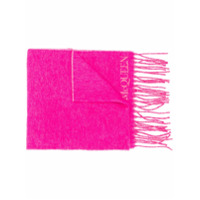 Alexander McQueen Echarpe com estampa de coração e caveira - Rosa