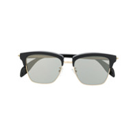 Alexander McQueen Eyewear Óculos de sol quadrado - Preto