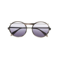 Alexander McQueen Eyewear Óculos de sol redondo - Cinza