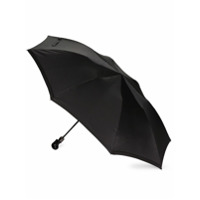 Alexander McQueen Guarda-chuva preto com caveira