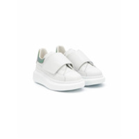 Alexander McQueen Kids Tênis oversized de couro - Branco
