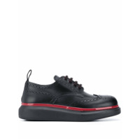 Alexander McQueen TÃªnis derby oversized - Preto