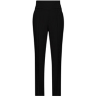 Alexandre Vauthier Calça de alfaiataria com cintura alta - Preto