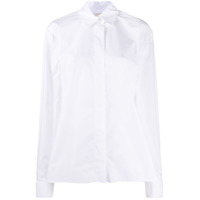 Alexandre Vauthier Camisa com botões de cristais - Branco