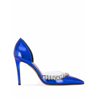 Alexandre Vauthier Sapato Ane com aplicações - Azul