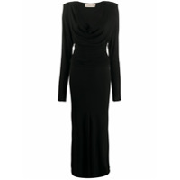 Alexandre Vauthier Vestido com ombros estruturados - Preto