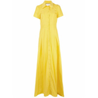 Alexis Vestido de festa Felicity com mangas curtas - Amarelo