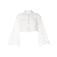 Alice McCall Camisa Moonchild com fechamento por botões - Branco