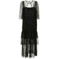 Alice McCall Vestido longo Love Craft - Preto