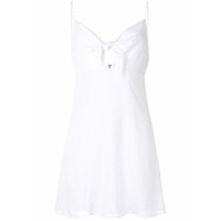 Alice+Olivia Vestido Roe com amarração frontal - Branco