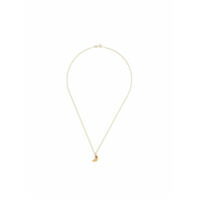 Alighieri 9kt yellow gold The Faint Moonlight sapphire necklace - Dourado