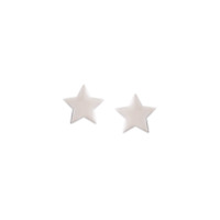 Alinka Par de brincos 'Stasia Star' de ouro branco 18k - Metálico