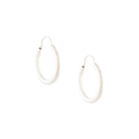 All Blues Par de brincos de argolas pequenas - Prateado