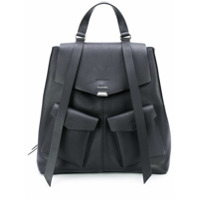 AllSaints Darcy multi-pocket backpack - Preto