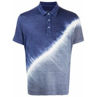 Altea Camisa polo com estampa tie-dye - Azul