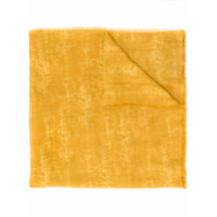 Altea Echarpe camuflada com acabamento desfiado - Amarelo