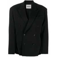 AMBUSH Blazer com fenda lateral e abotoamento duplo - Preto