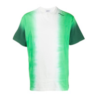 AMBUSH Camiseta mangas curtas com estampa degradê - Verde