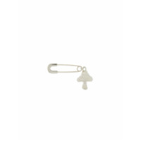AMBUSH safety pin single earring - Prateado