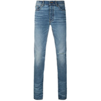 AMIRI Calça jeans skinny com cintura média - Azul