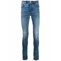 AMIRI Calça jeans skinny com efeito de lavagem - Azul