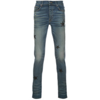 AMIRI Calça jeans slim com patch de estrela - Azul
