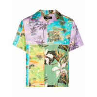 AMIRI Hawaiian patchwork-style shirt - Estampado