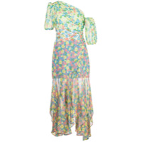 Amur Vestido Jaylah com estampa floral - Azul