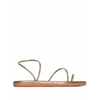 Ancient Greek Sandals Sandália flat Kansiz de couro - Dourado