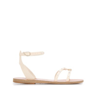 Ancient Greek Sandals Sandália Koufonisi com tachas - Branco