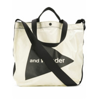 and Wander Bolsa tote grande com logo - Neutro