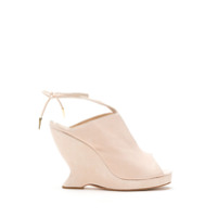 Andrea Bogosian Sandália Sapucaia com amarração - Neutro