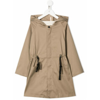 Anja Schwerbrock Casaco Jaron com capuz - Neutro