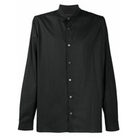 Ann Demeulemeester Camisa com colarinho pontiagudo - Preto