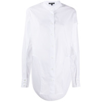 Ann Demeulemeester Camisa com recorte vazado - Branco