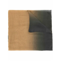 Ann Demeulemeester gradient effect scarf - Marrom