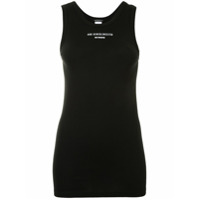 Ann Demeulemeester Regata com estampa de logo - Preto