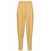 ANOUKI Calça cenoura cintura alta - Amarelo